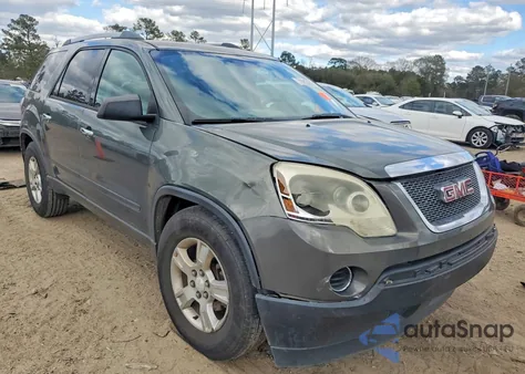 2011 GMC Acadia Sle z USA, uszkodzony, nr VIN 1GKKRNED7BJ349407